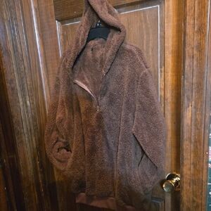 Cozy Brown Teddy Jacket
